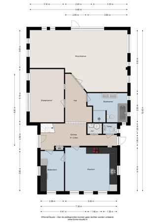 Floorplan - Schoolpad 7, 7914 TA Noordscheschut